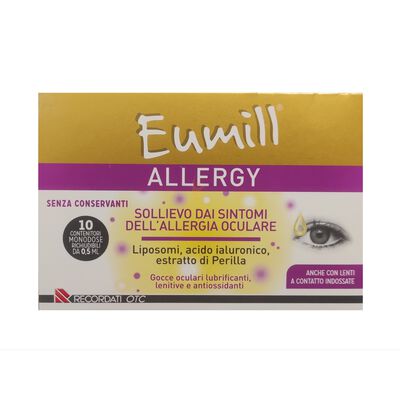  Eumill Allergy Gocce Oculari 10 Flaconcini