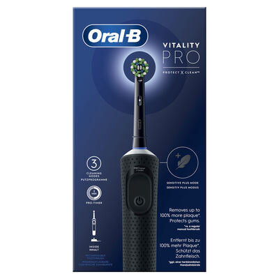 Oral-B Spazzolino Elettrico Ricaricabile Vitality Pro Nero