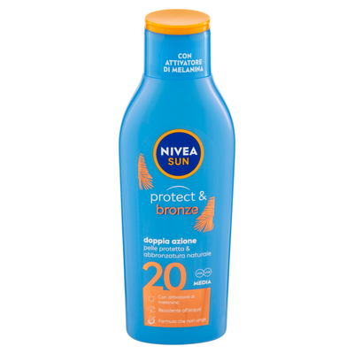 Nivea Sun Protect & Bronze Spf 20 200 ml