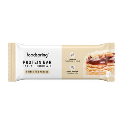 Foodspring Protein Bar White Choco Almond 45g