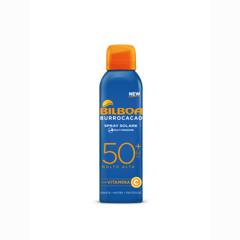 Bilboa Burrocacao con Vitamina C Spray Solare Spf 50 + 150 ml, , large