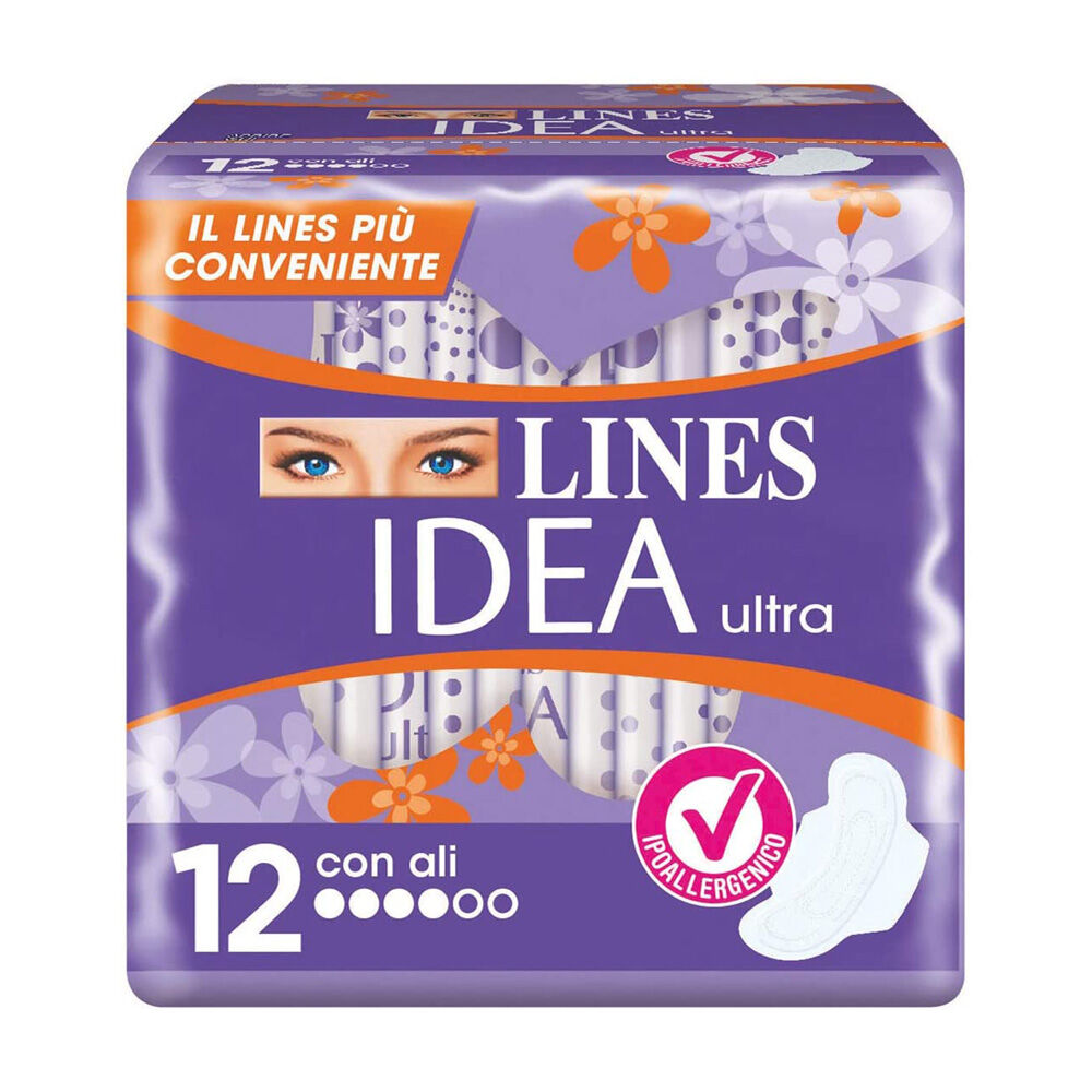 Lines Idea Ultra Giorno 9 Assorbenti, , large