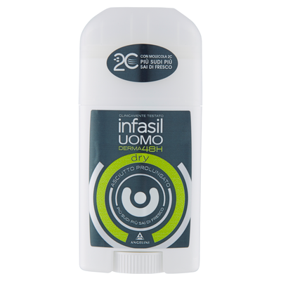 Infasil Uomo Derma48H Deodorante Stick Dry 40 ml