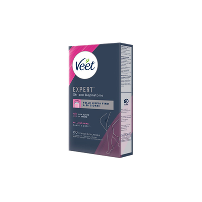 Veet Expert Strisce Corpo Pelli Normali 20 Strisce