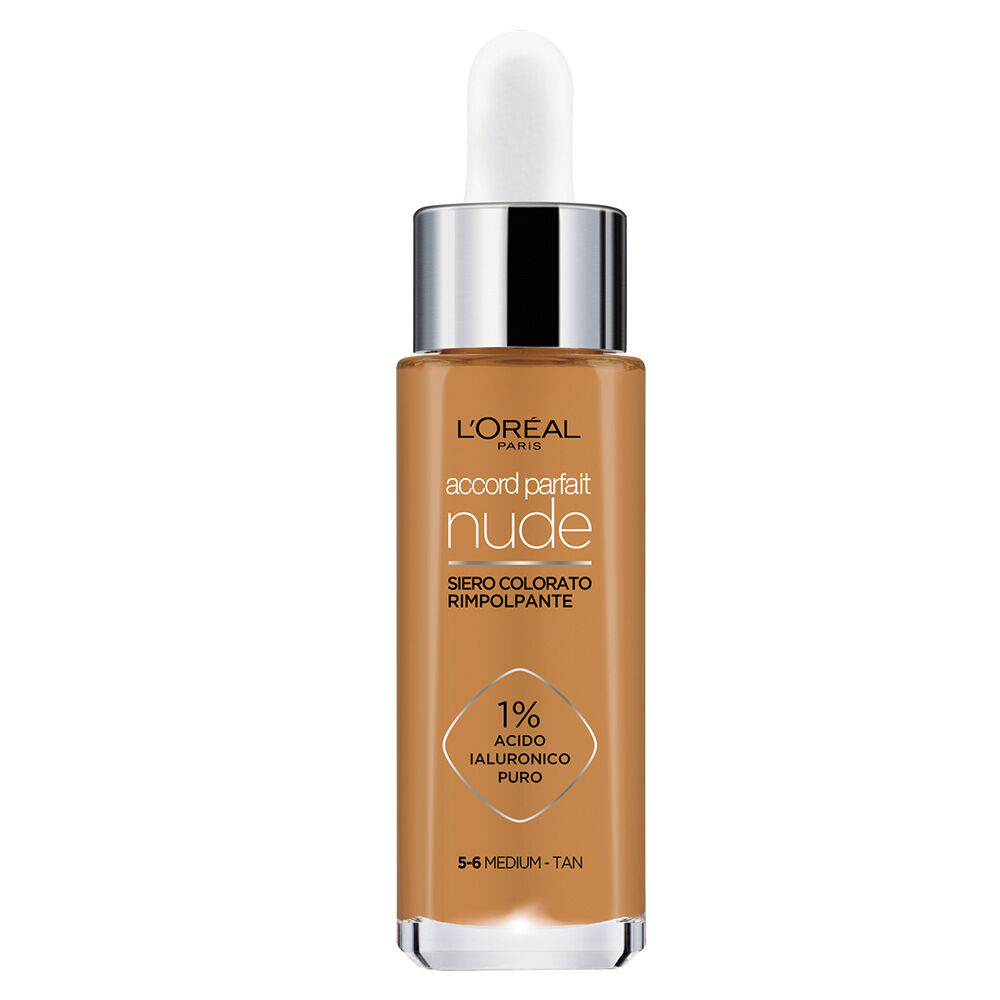 L'Oréal Accord Parfait Nude Serum N.5-6, , large
