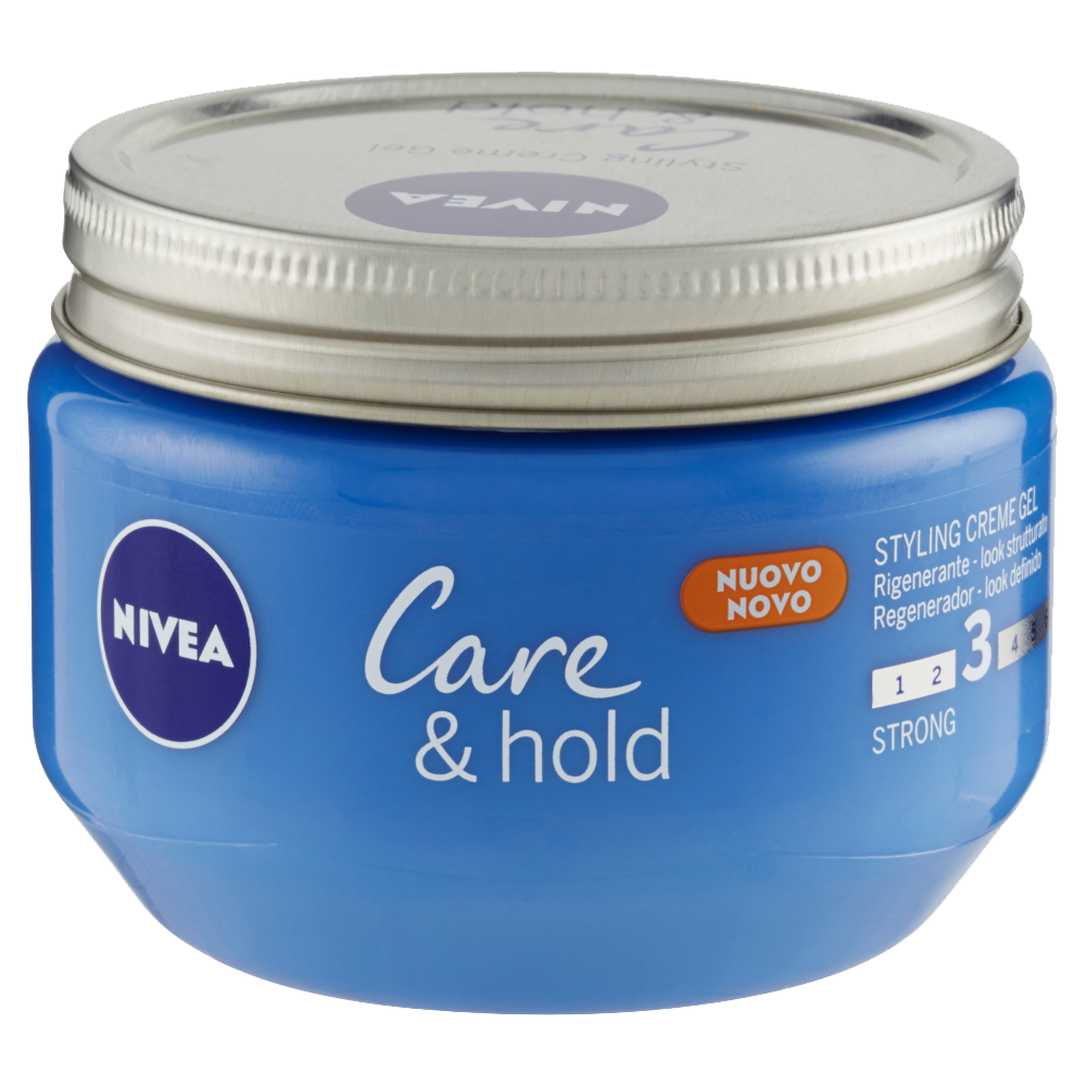 Nivea Care&Hold Styling Creme Gel Tenuta 3 150 ml, , large