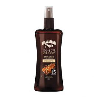 Hawaiian Tropic Oil Island Glow Spf 15 200 ml