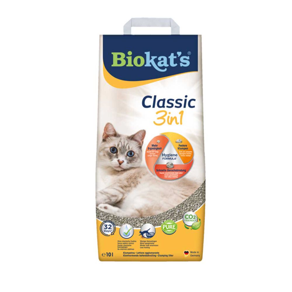 Biokat's Lettiera Natural Classic 10 Kg, , large