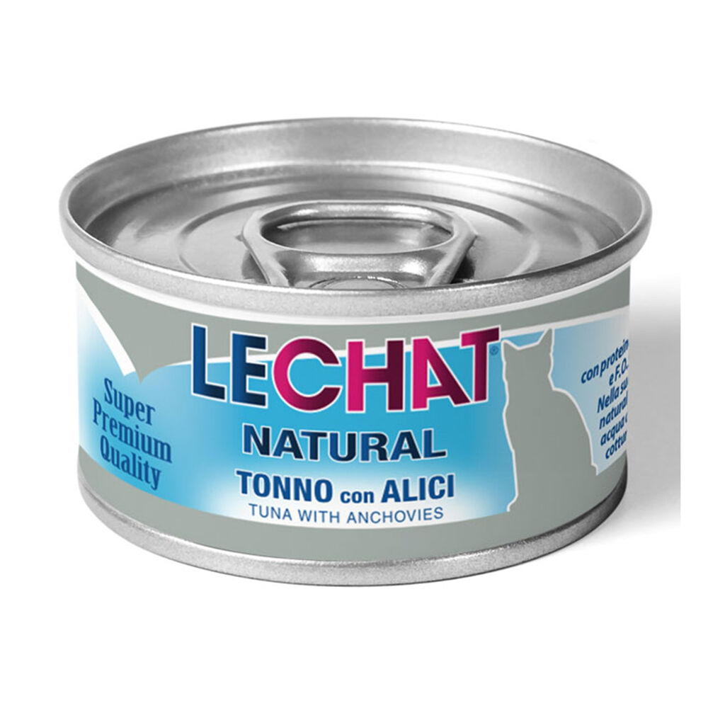 LeChat Natural Tonno con Acciughe 80 g, , large