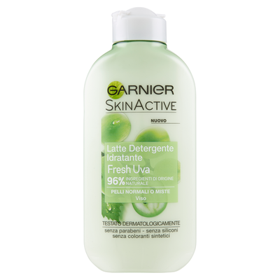 Garnier Skin Active Fresh Uva Latte Detergente 200 ml