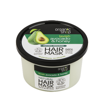 Organic Shop Maschera Ristrutturante Avocado e Miele 280 ml