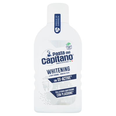 Pasta del Capitano Collutorio Whitening & Denti Sensibili 400 ml