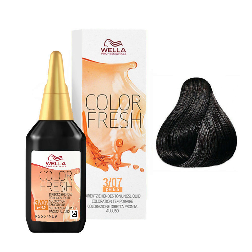 Wella Color Fresh Castano Scuro Naturale N.3/07, , large