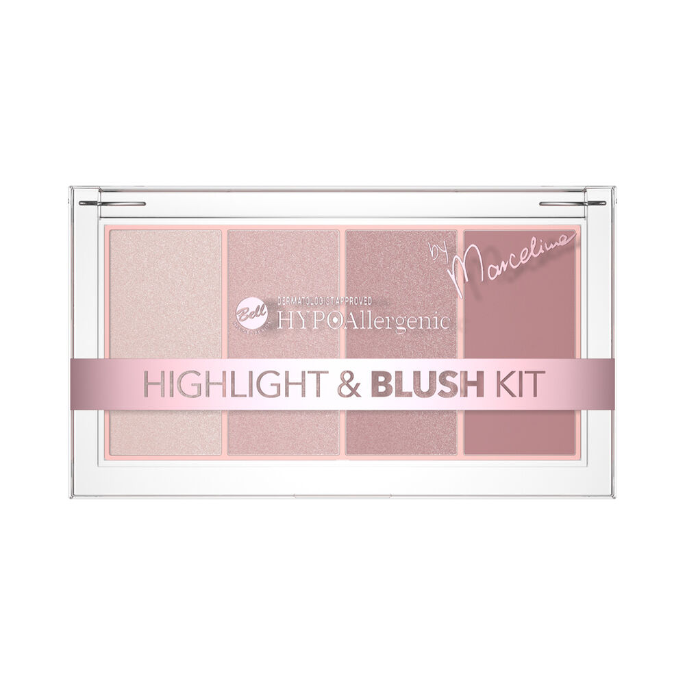 Bell Highlighter&Blush Kit, , large