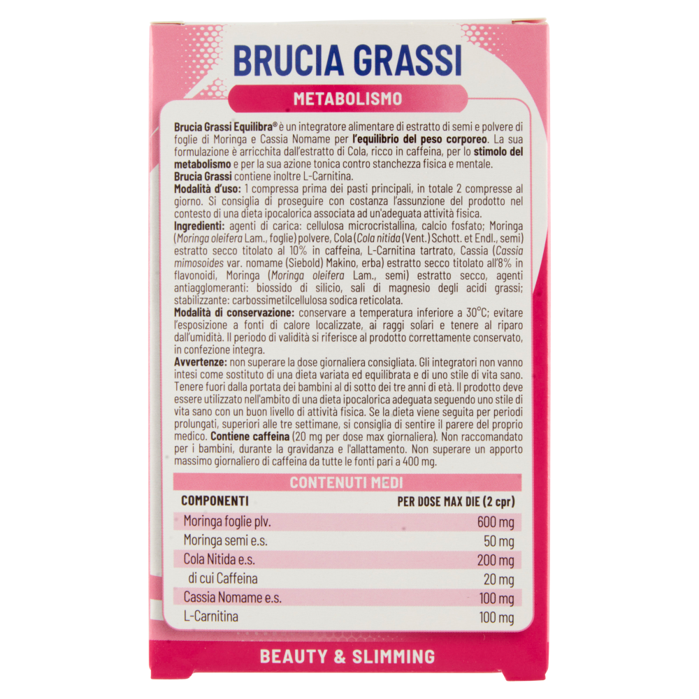 Equilibra Brucia Grassi Metabolismo Compresse 40 x 900 mg, , large