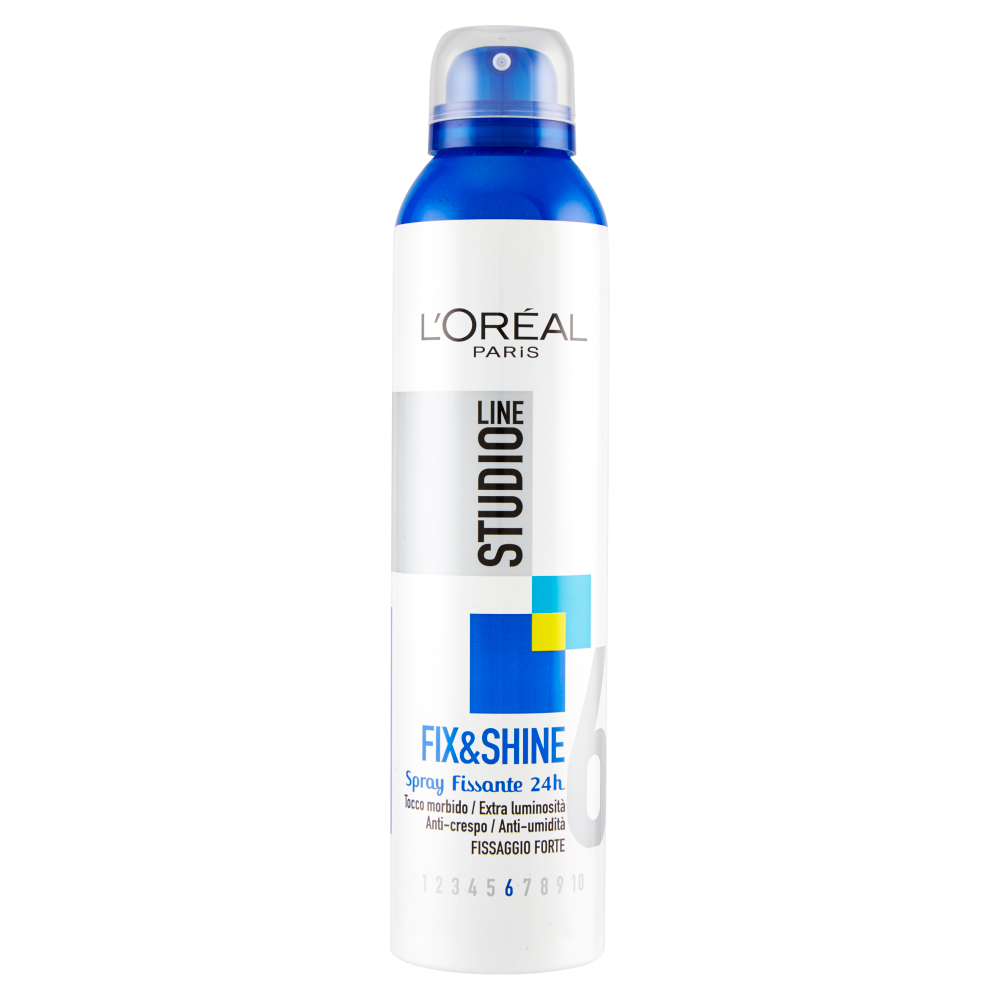 L'oreal Paris Studio Line Fix&Shine 6 Spray Fissante 24h 250 ml, , large
