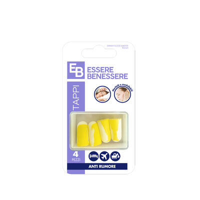 Essere Benessere Tappi Orecchie 4 Pezzi