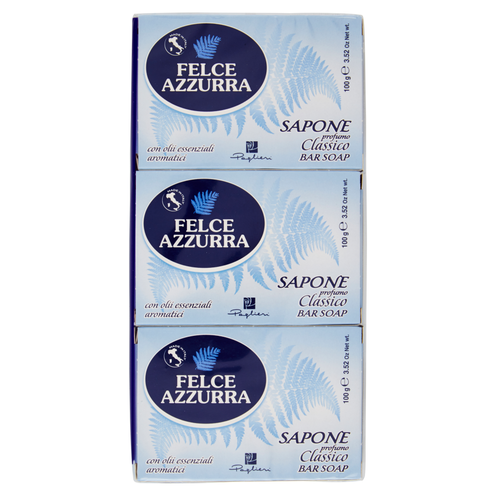 Felce Azzurra Classico Sapone 3 Pezzi 100g, , large