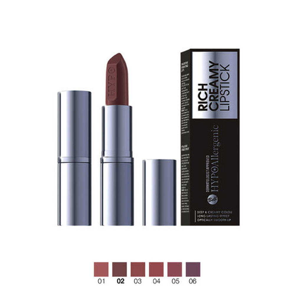 Bell HYPOAllergenic Rich Creamy Lipstick N.02, , large