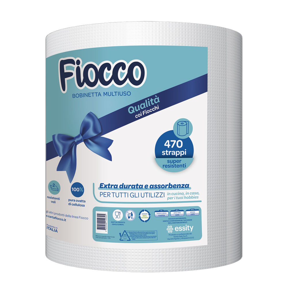 Fiocco Bobina Multiuso 2 Veli 470 Strappi, , large